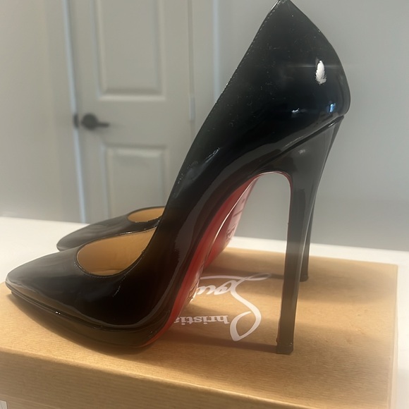 Christian louboutin pigalle Plato patent pumps black - Picture 8 of 10